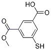 5-MERCAPTO-ISOPHTHALIC ACID MONOMETHYL ESTER 结构式