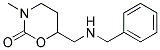 6-(BENZYLAMINO-METHYL)-3-METHYL-[1,3]OXAZINAN-2-ONE 结构式