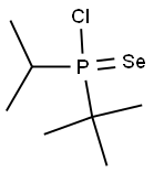 P-(1-METHYLETHYL)-P-(1,1-DIMETHYLETHYL)PHOSPHINOSELENOIC CHLORIDE 结构式