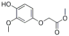 3-甲氧基-4-羟甲基苯氧乙酸 结构式