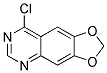 8-CHLORO-[1,3]DIOXOLO[4,5-G]QUINAZOLINE 结构式