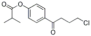 4-(4-chloro-1-oxybutyl)phenyl-alpha,alpha-dimethyl acetate 结构式