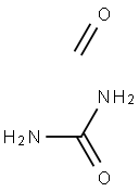 Urea Formaldehyde Morlding Powder (A2), Semi-transparent 结构式