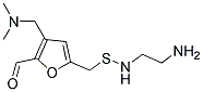 5-[[(2-Aminoethylamino)Thio] Methyl-N,N-Dimethyl]-2-Furammethanamine 结构式