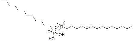 双十四烷基二甲基磷酸铵 结构式