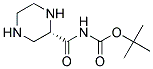 N-Boc-Piperazine-2-(S)-Carboxamide 结构式