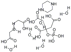 PiperazineCitrate/Adipate/Phosphate/Hexahydrate 结构式