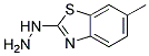 6-Methyl-2-Hydrazinobenzothiazole 结构式