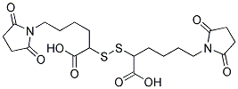 Dithiobis(SuccinimidylHexanoate) 结构式