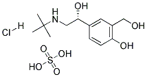 R-Sulbutamol Hcl/ Sulphate 结构式