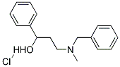 (RS)-N-苄基-N-甲基-3-羟基-3苯基-丙胺盐酸盐 结构式