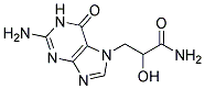 N7-(2-CARBAMOYL-2-HYDROXYETHYL)GUANINE 结构式