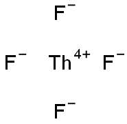 Thorium fluoride, anhydrous 结构式