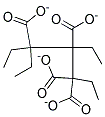 TETRAETHYLPROPANE-1,2,3,3-TETRACARBOXYLATE 结构式