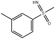 S-甲基-S-(3-甲基苯基)亚磺酰亚胺 结构式
