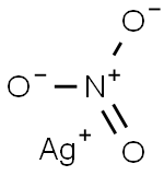 SILVER NITRATE STANDARD SOLUTION 0,01 MOL/L (0,01N) 结构式