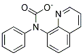 PHENYL-N-(8-QUINOLYL)CARBAMATE 结构式