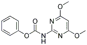 2-((苯氧基羰基)胺基)-4,6-二甲氧基嘧啶 结构式