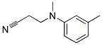 N-甲基-N-氰乙基-间甲基苯胺 结构式