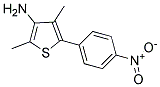 METHYL 3-AMINO-4-METHYL-5-(4-NITROPHENYL)THIOPHENE 结构式