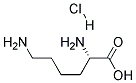 L-盐酸赖氨酸 结构式