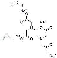 ETHYLENEDIAMINE-N,N,N',N'-TETRAACETIC ACID TETRASODIUM SALT DIHYDRATE 结构式