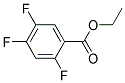Ehtyl 2,4,5-trifluorobenzoate 结构式