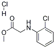 DL-2-CHLOROPHENYLGLYCINE METHYL ESTER HYDROCHLORIDE 结构式