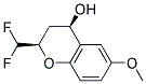 CIS-2-DIFLUOROMETHYL-6-METHOXYCHROMAN-4-OL 结构式