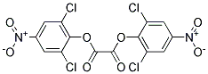Bis(2,6-dichloro-4-nitrophenyl)oxalate 结构式