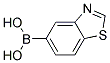 BENZOTHIAZOLE-5-BORONIC ACID 结构式