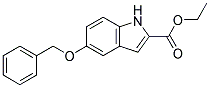 5-Benzyloxy-2-indolecarboxylic acid ethyl ester 结构式