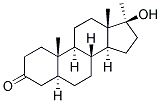 5-ALPHA-ANDROST-3-ONE,17A-METHYL-17B-HYDROXY 结构式