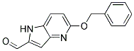 2-醛基-5-苄氧基-1氢-吡咯[3,2-B]吡啶 结构式
