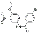 5-(4-BROMOBENZOYLAMINO)-2-ETHOXY-BENZENESULFONYL 结构式
