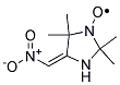 4-NITROMETHYLENE-2,2,5,5-TETRAMETHYLIMIDAZOLIDINE-1-OXYL 结构式