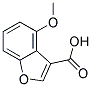 4-METHOXYBENZOFURAN-3-CARBOXYLIC ACID 结构式