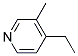 4-ETHYL-3-METHYLPYRIDINE 结构式