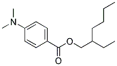 4-(DIMETHYLAMINO)-BENZOIC ACID 2-ESTHYLHEXYL ESTER 结构式