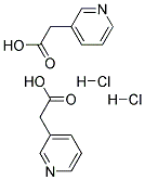 3-吡啶乙酸盐酸盐 结构式