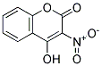 3-NITRO-4-HYDROXY COUMARIN 结构式