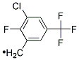 3-CHLORO-2-FLUORO-5-(TRIFLUOROMETHYL)BENZYL 结构式