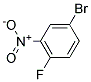 3-BROMO-6-FLUORONITROBENZENE 结构式