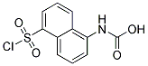 (5-CHLOROSULFONYL-NAPHTHALEN-1-YL)-CARBAMIC ACID 结构式