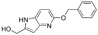 (5-(BENZYLOXY)-1H-PYRROLO[3,2-B]PYRIDIN-2-YL)METHANOL 结构式