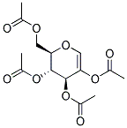 (-)-TETRA-O-ACETYL-2-HYDROXY-D-GLUCAL 结构式