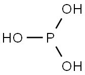 PHOSPHOROUS ACID, CRYSTALYZED, EXTRA PURE 结构式