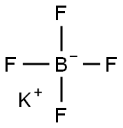 POTASSIUM FLUOROBORATE, EXTRA PURE 结构式