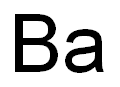 BARIUM - 4% HNO3 100ML 结构式