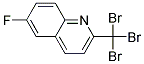 6-FLUORO-2-(TRIBROMOMETHYL)QUINOLINE, TECH 结构式